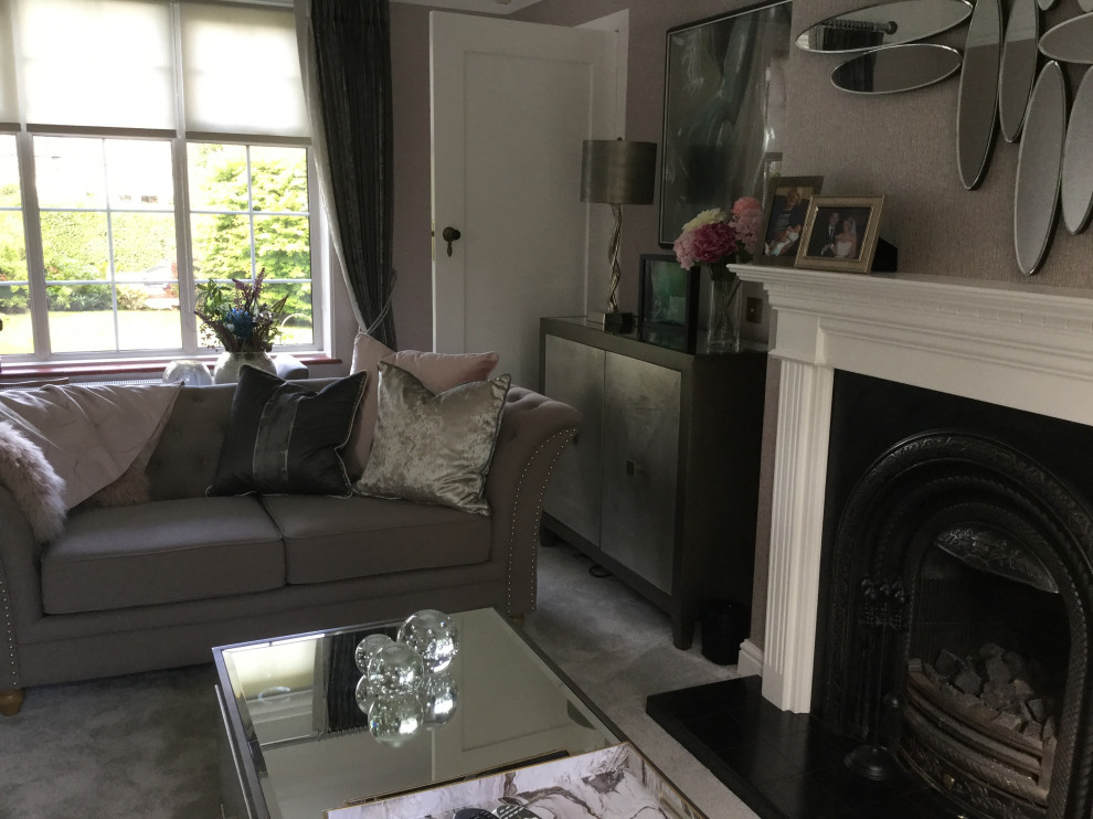 Blush and Platinum a lux Bearsden Lounge Contemporain Salon