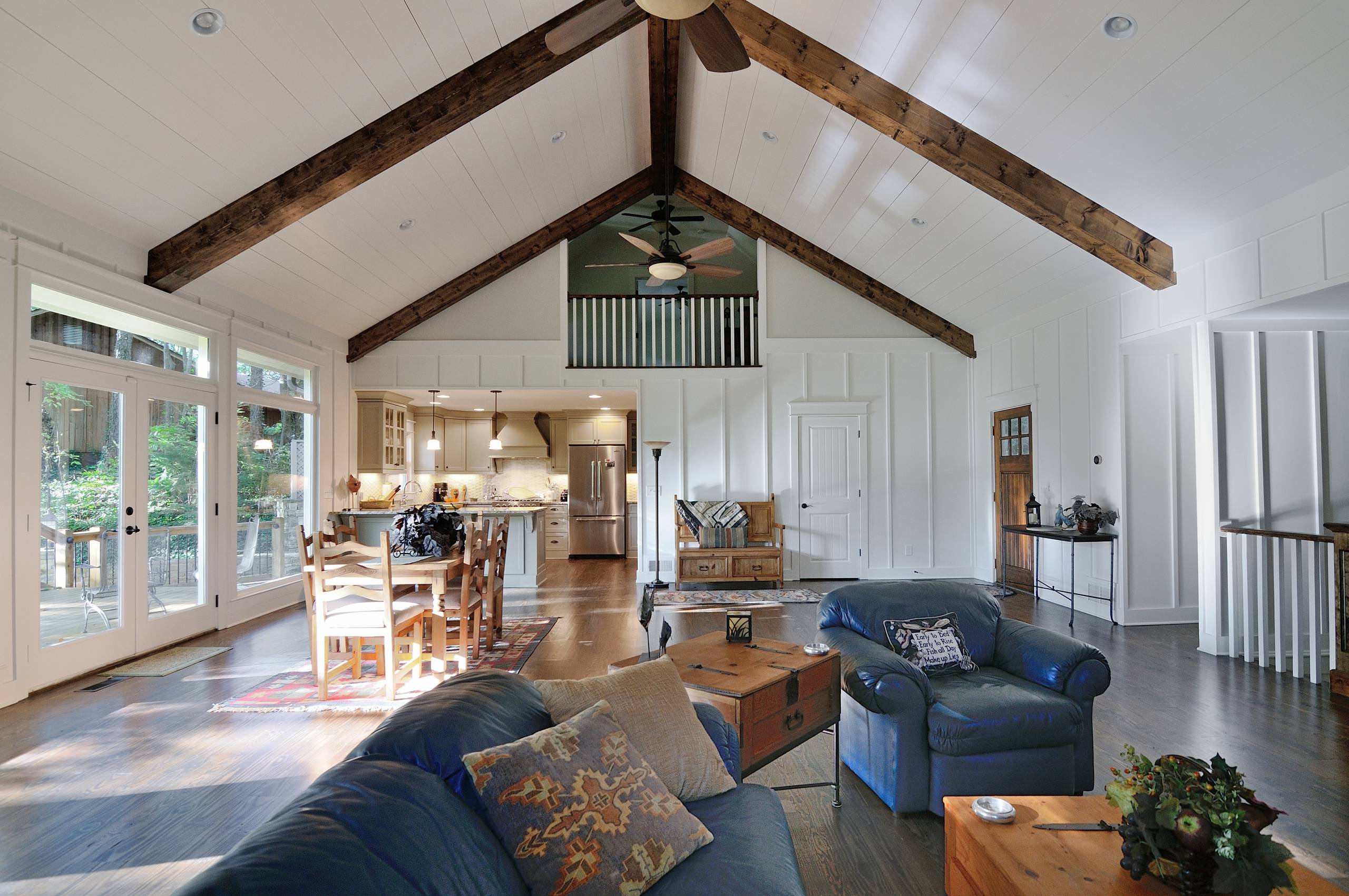 Board And Batten Ceiling Shelly Lighting