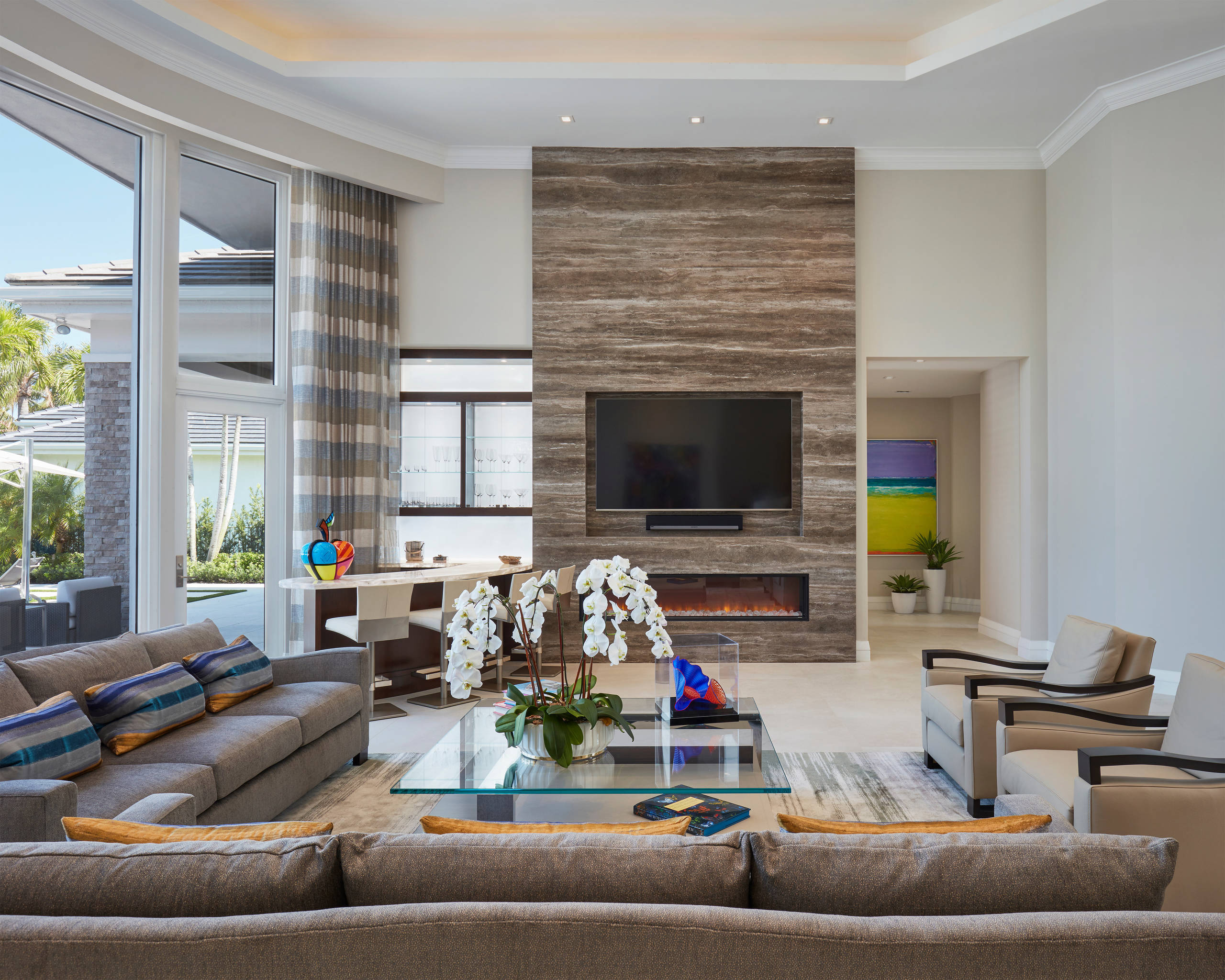 Boca Raton, FL - Contemporary - Living Room - Miami - by Susan Lachance  Interior Design | Houzz