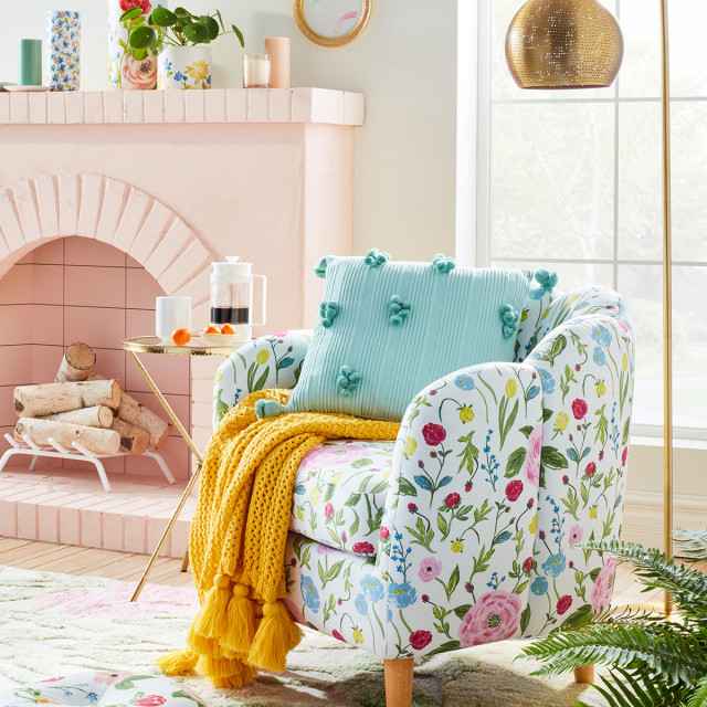 Bohemian Spring Florals Living Room Decor Collection Opalhouse