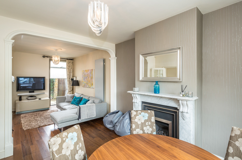 Bolton Road, Windsor Contemporary Living Room Berkshire by