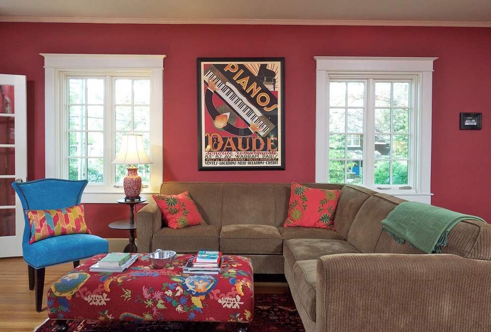 Bonnycastle house Craftsman Living Room Louisville by Clay