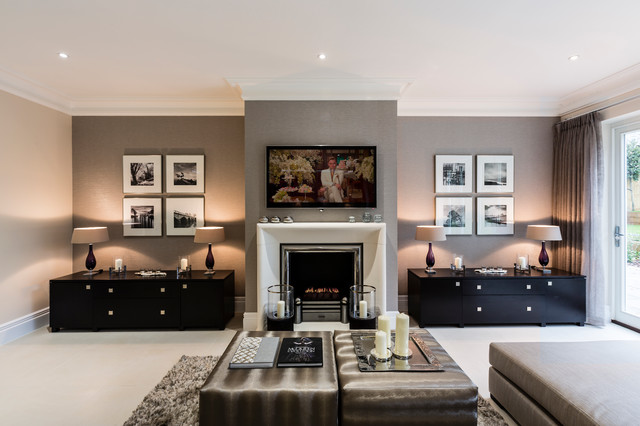 Brampton - Contemporary - Living Room - Surrey - by Concept Interiors
