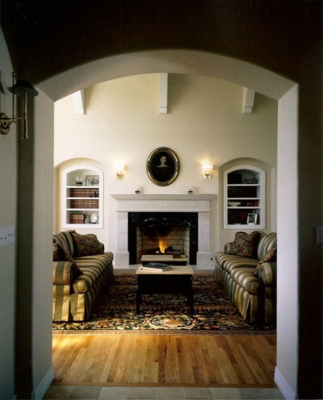 Inspiration for a timeless living room remodel in Denver
