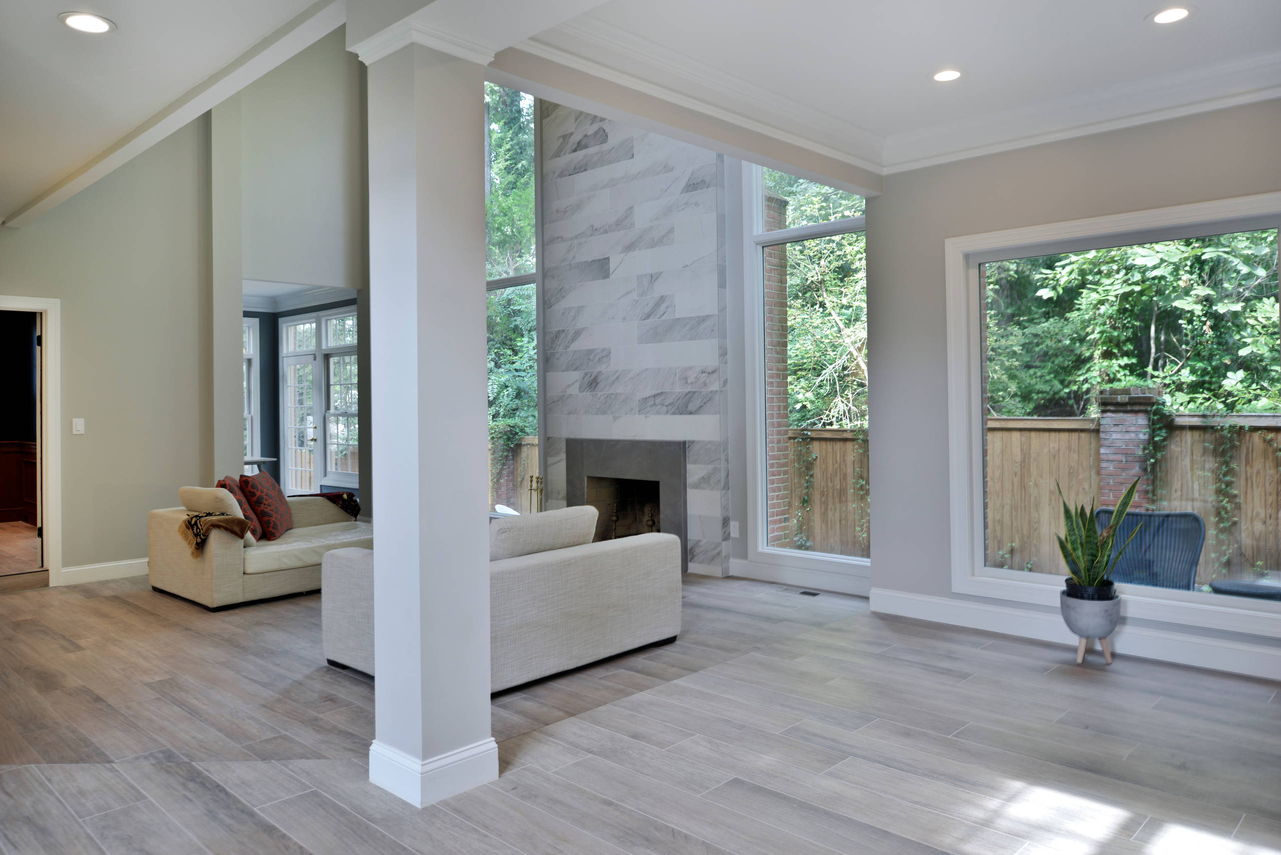 Gray Laminate Floor Living Room Ideas