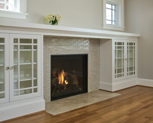 Britton Whole House Craftsman Living Room Portland by ReCraft