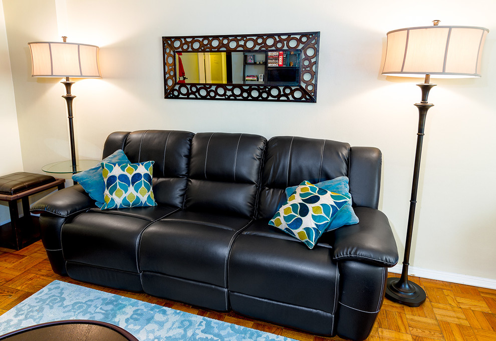 Bronx Makeover - Eclectic - Living Room - New York - by S. Lee Wright ...