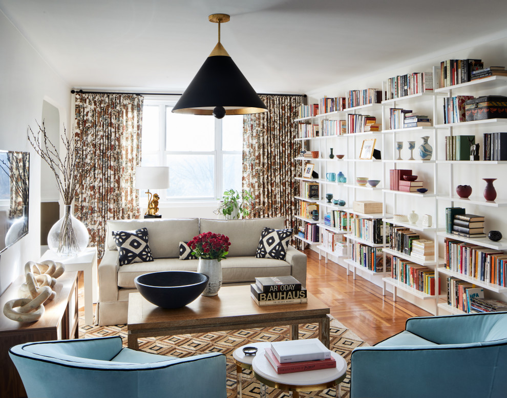 Brooklyn PreWar Apartment - Transitional - Living Room - New York - by ...