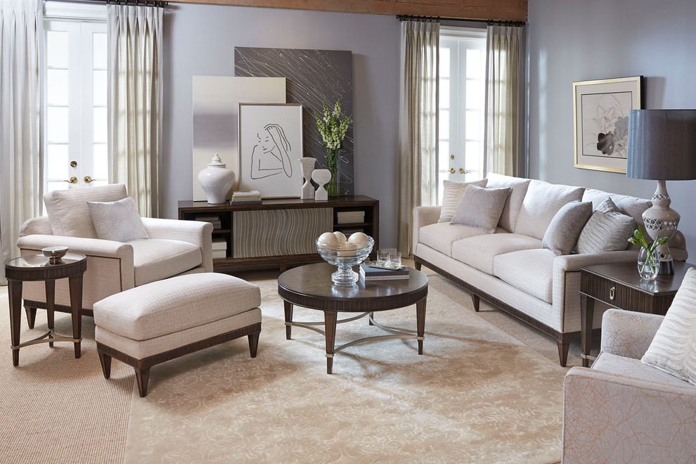 Broyhill Furniture Transitional Living Room San Diego by Newell