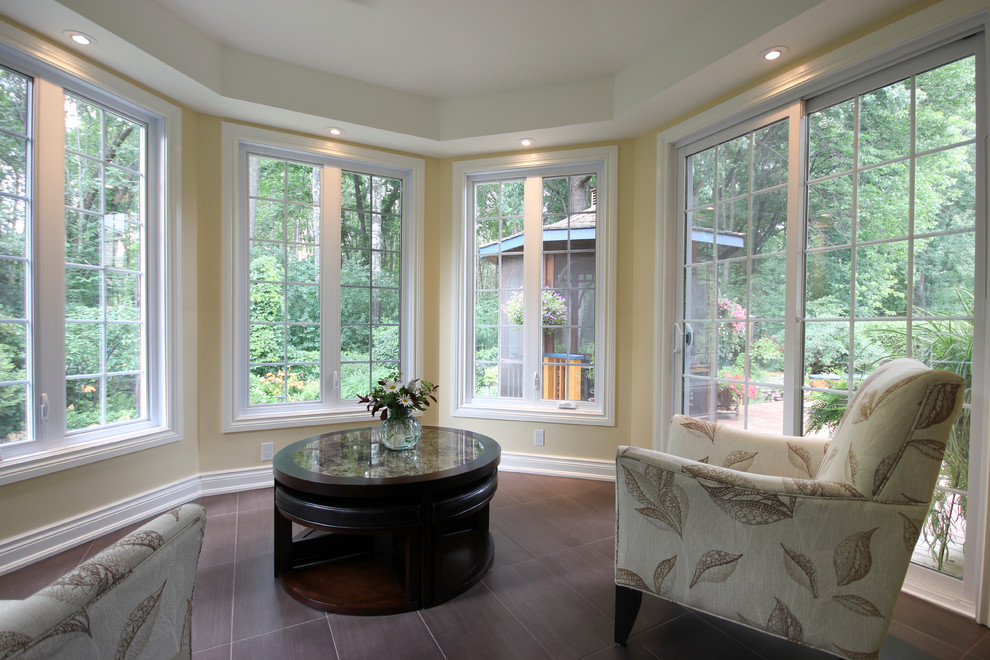 Buchanan Crescent Addition Traditional Living Room Ottawa by