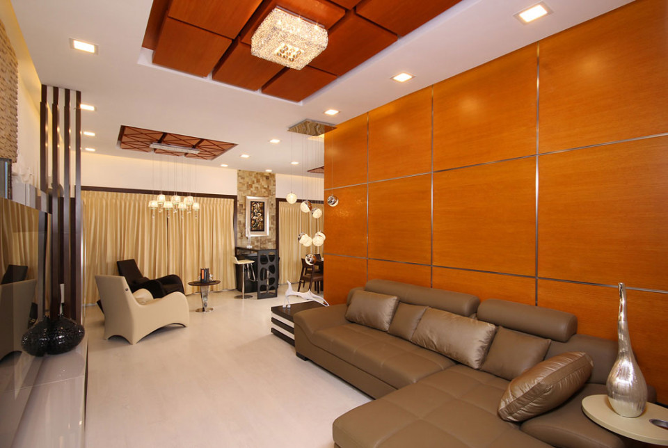 Building Designs Modern Living Room Bengaluru by