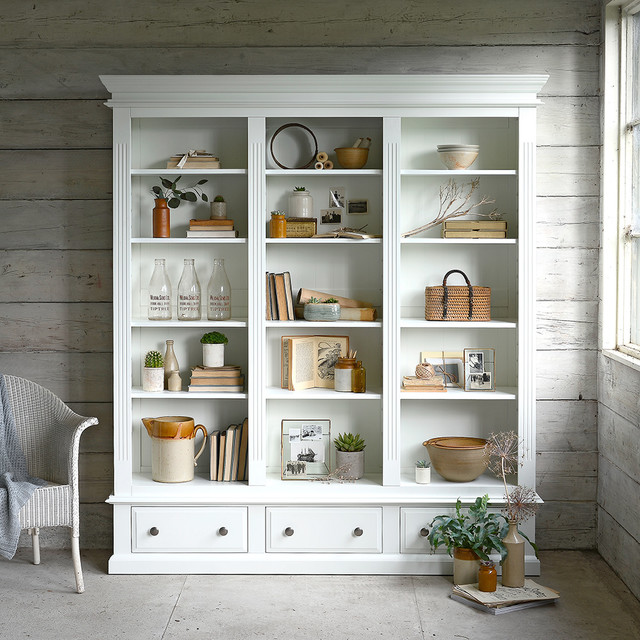 Burford Grand Bookcase Country Living Room Other by The