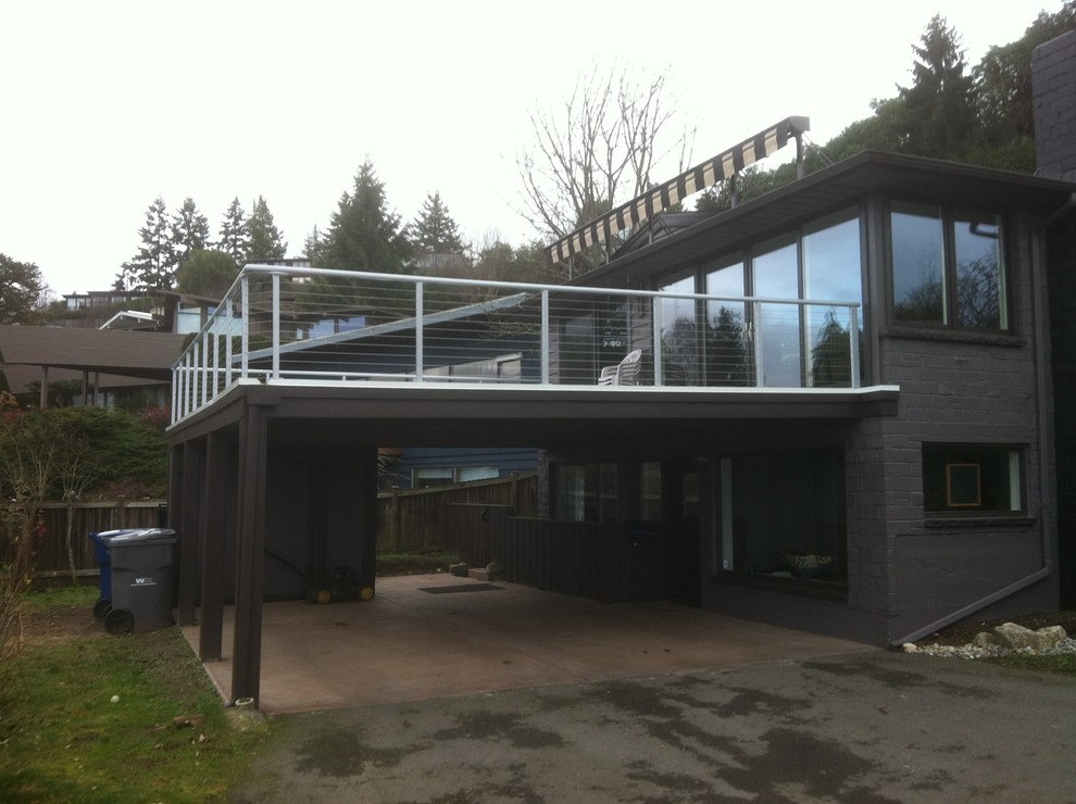Burien Remodel Contemporary Living Room Seattle by Thomas Fine, CGR, GMB & CGP Houzz