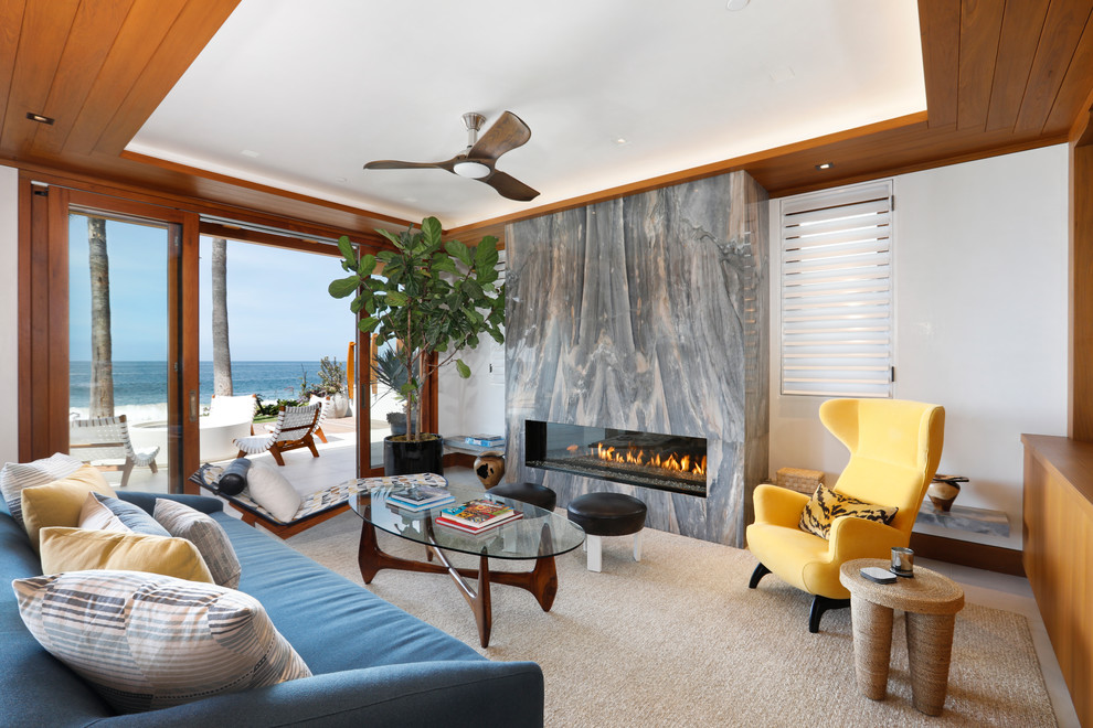 California Coastal, Mid-Century Modern Home Build in Laguna - Beach ...