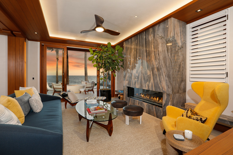 California Coastal, Mid-Century Modern Home Build in Laguna - Beach ...