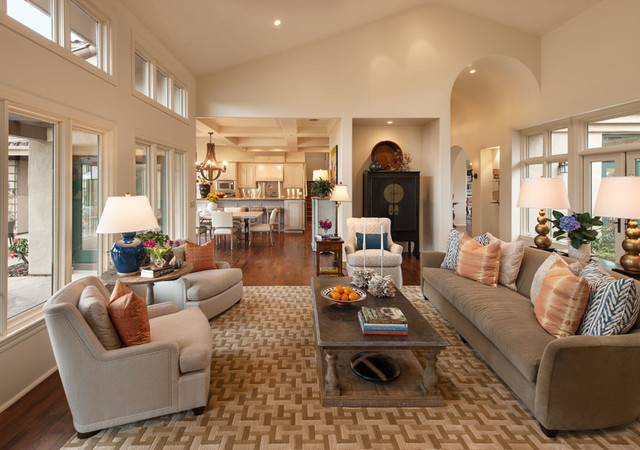 Modern ranch 2024 living room