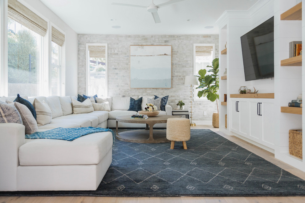 California Cool Beach Style Living Room San Diego By Design 4 Corners Houzz