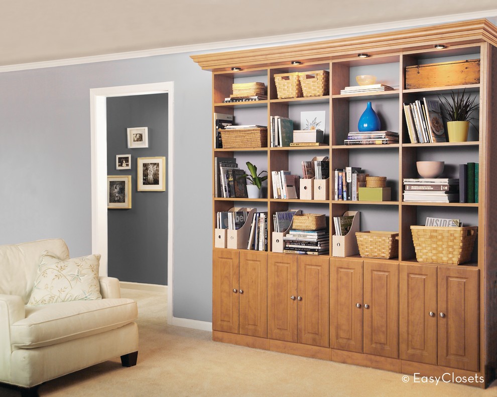 Candlelight Bookshelf Living Room Grand Rapids by EasyClosets Houzz