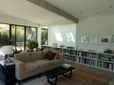 Design ideas for a modern living room in Los Angeles.