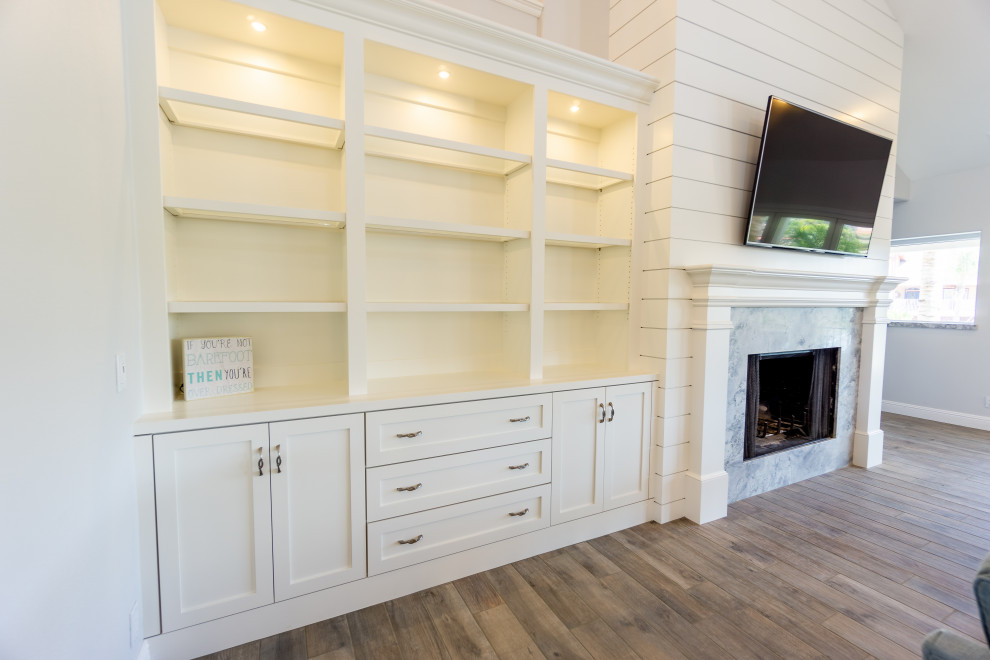 Canyon Lake Temecula Stair railing/ fireplace/ hutch Stile Marinaro