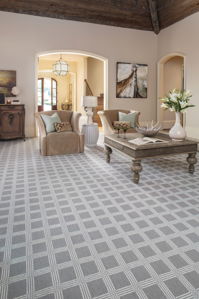 CARPET Transitional Living Room Minneapolis by Suburban Floor