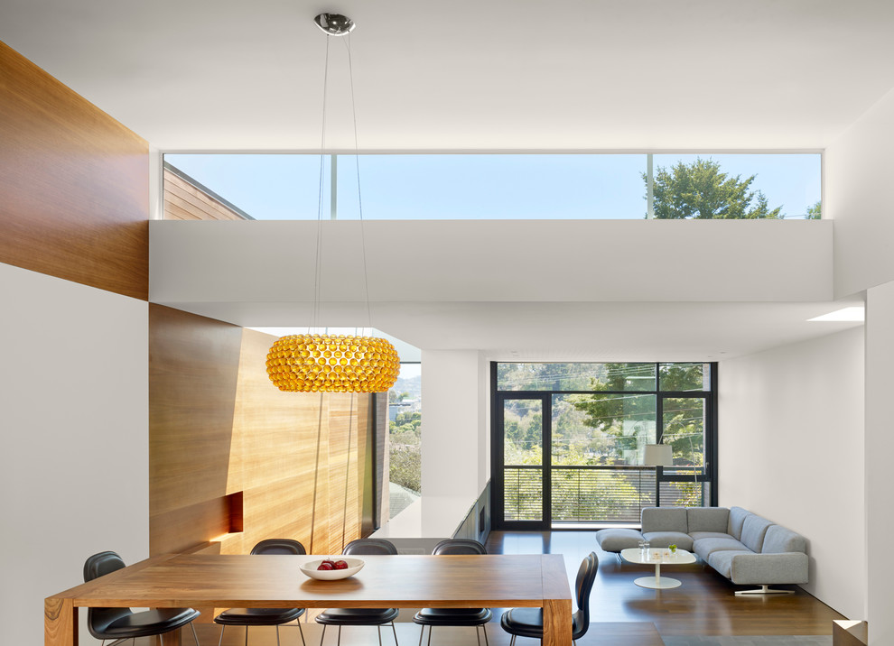 Contemporary dining room in San Francisco.