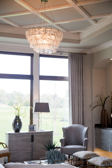 Cecil & Ray Homes with Janet Alholm for KC Parade of Homes - Modern -  Living Room - Kansas City - by Wilson Lighting | Houzz IE