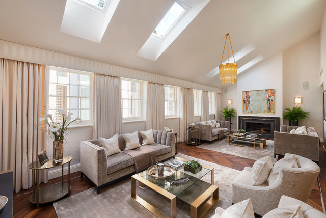 Central London House - Transitional - Living Room - London - by RBD
