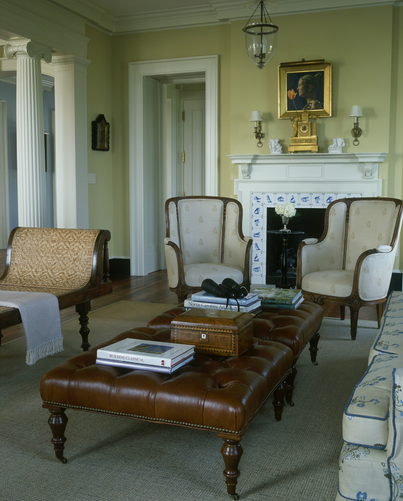 Chadsworth Cottage Living Room Traditional Living Room Wilmington