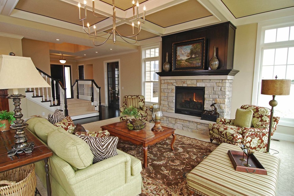 Chanhassen Parade Home Traditional Living Room Minneapolis by