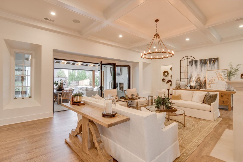 Chapel Cove Vesta Home Show Farmhouse Living Room Other by David Clark Construction