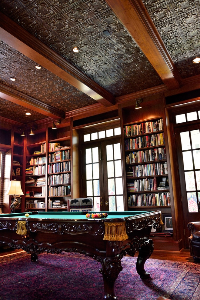 Charleston Row Billiard Room - Traditional - Living Room - Houston - by ...