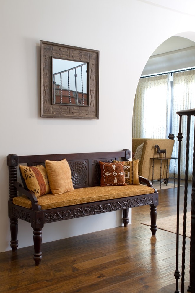 Photo of a mediterranean living room in Los Angeles.