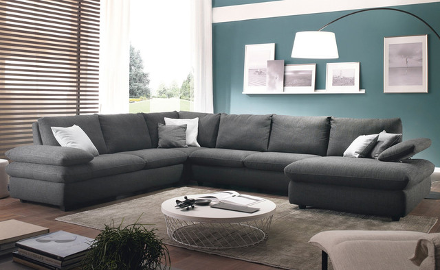 Chateau d'Ax America 1870 Italian Sectional Sofa | MIG Furniture - Moderno  - Soggiorno - New York - di MIG Furniture Design, Inc. | Houzz