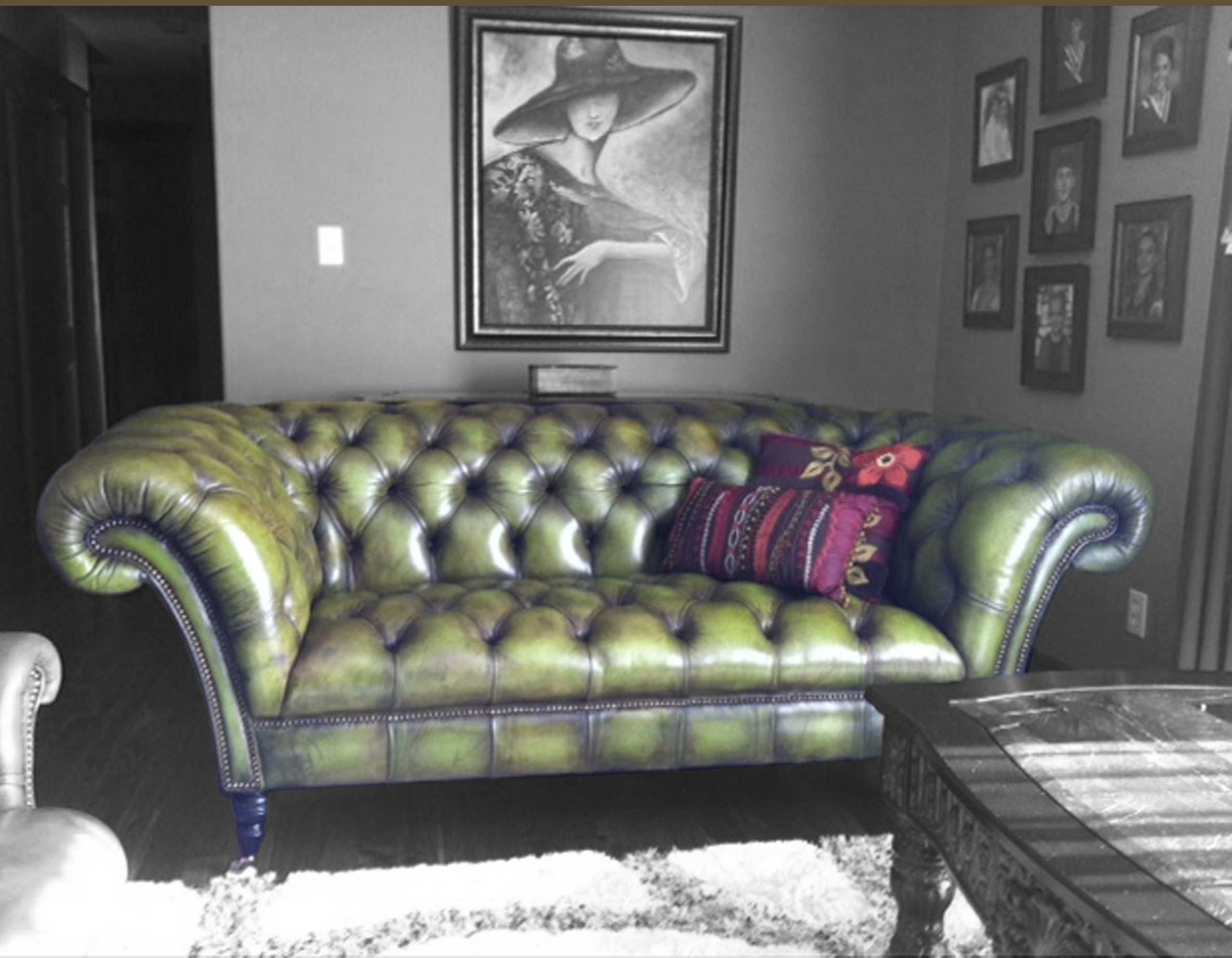 Chesterfield Sofa- Canada private house. - Traditional - Living Room - New  York - by Visual Fluidity | Houzz