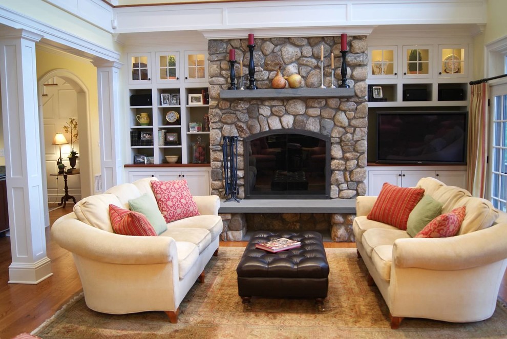 Example of a living room design in New York