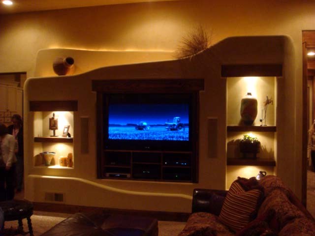 Living room - southwestern living room idea in Salt Lake City