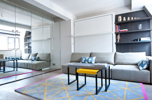 A Murphy Bed, Murphy Bed Living Room Design Ideas