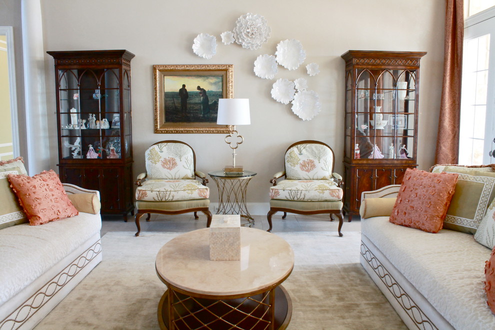 Classic and elegant Rockwall Home Traditional Living Room Dallas