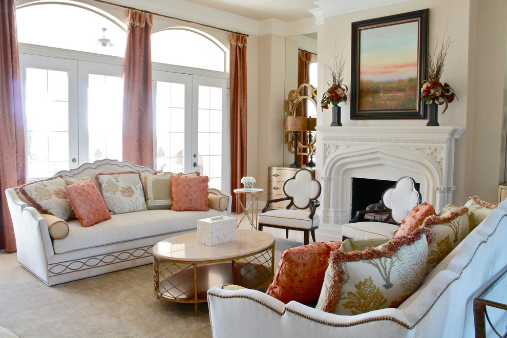 Classic and elegant Rockwall Home Traditional Living Room Dallas