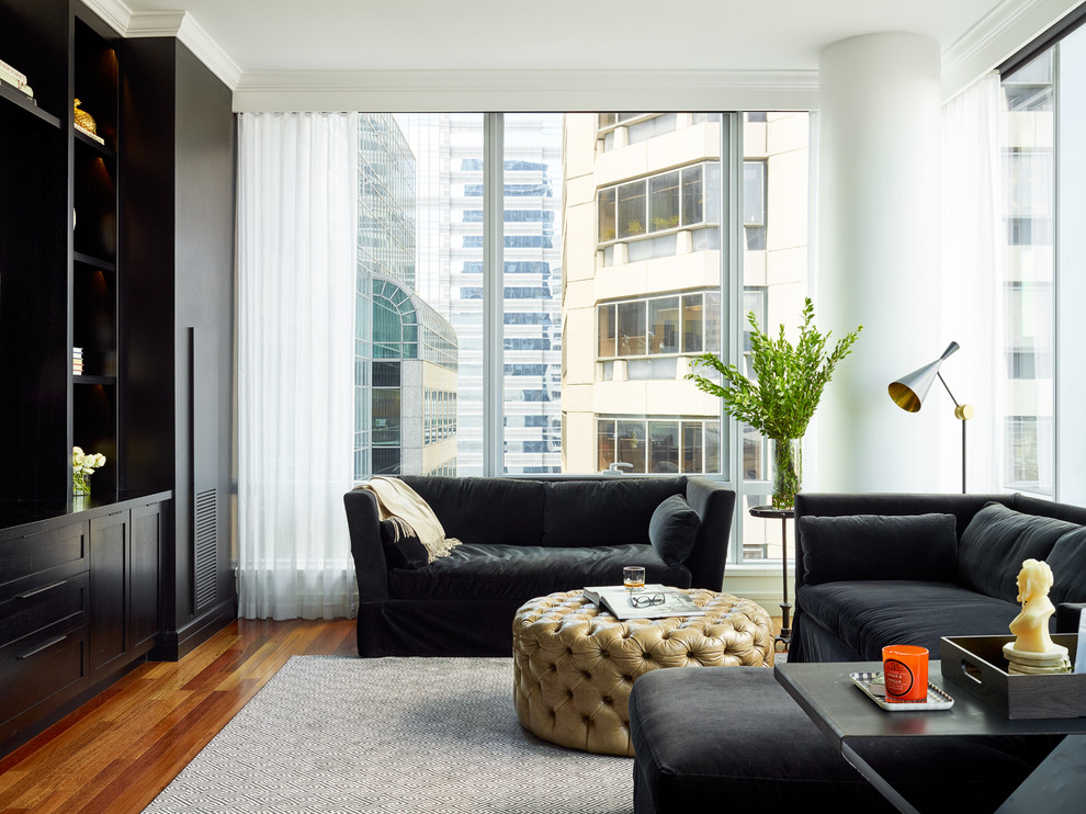 Classic Philadelphia Condominium - Contemporary - Living Room ...