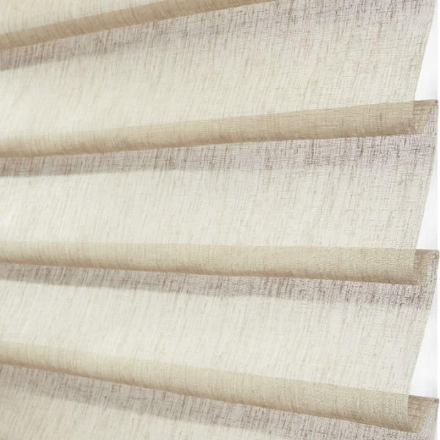 Closeup of Roman Shades French Country Living Room Phoenix by