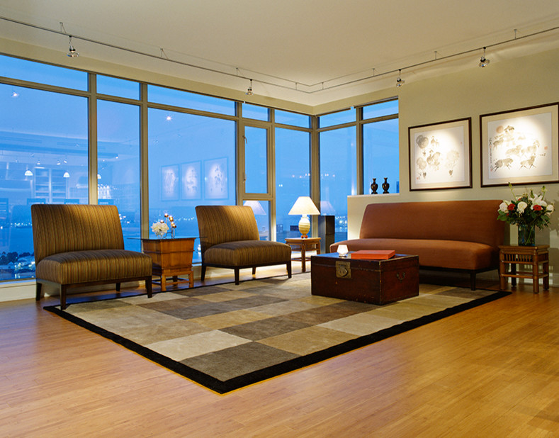 Coal Harbour, Vancouver. Condo Renovation Project Contemporary