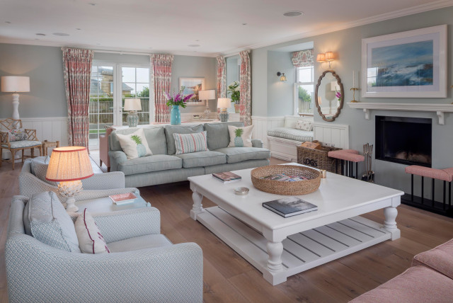 Coastal Family Residence - Coastal - Living Room - Devon - by Woodford Architecture and ...