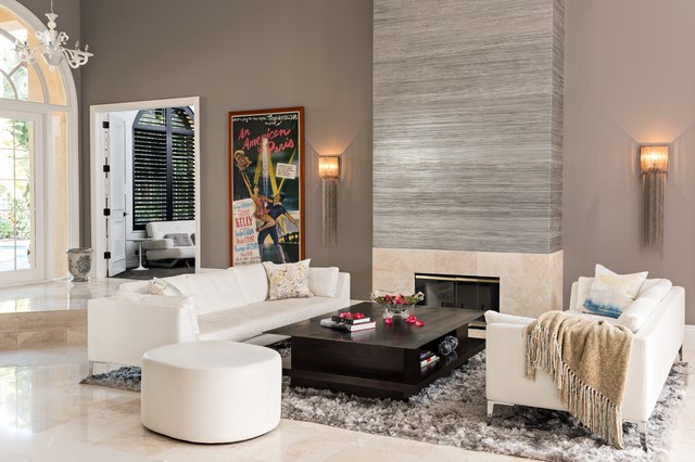 Collectors Contemporary Modern Living Room Miami By Marilee Bentz Designs Inc Houzz Au