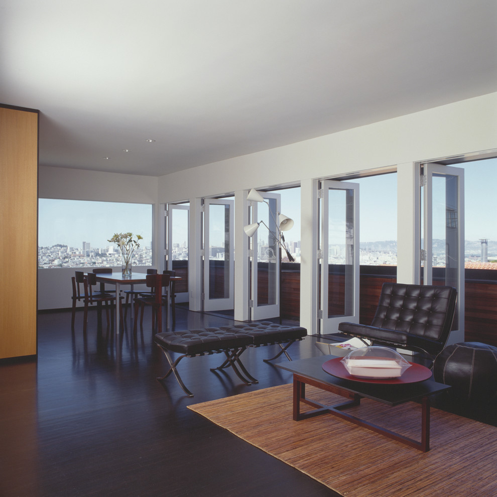 Living room - modern living room idea in San Francisco