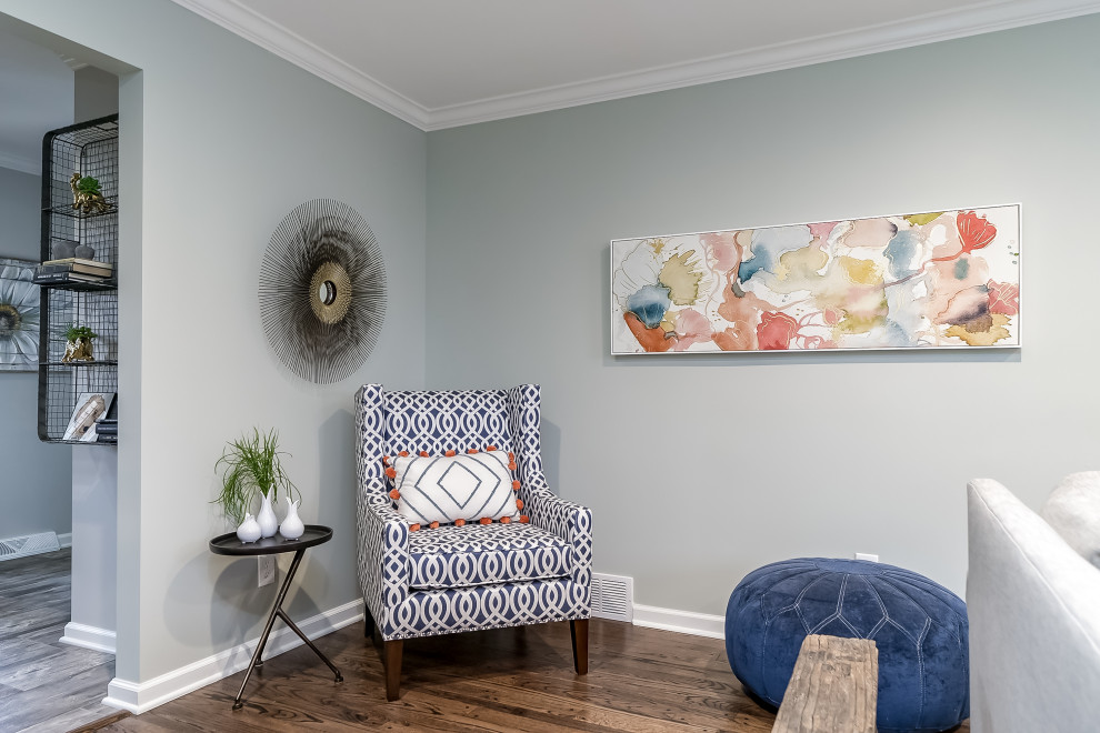 Columbus Ohio Kitchen Remodel (4) Transitional Living Room