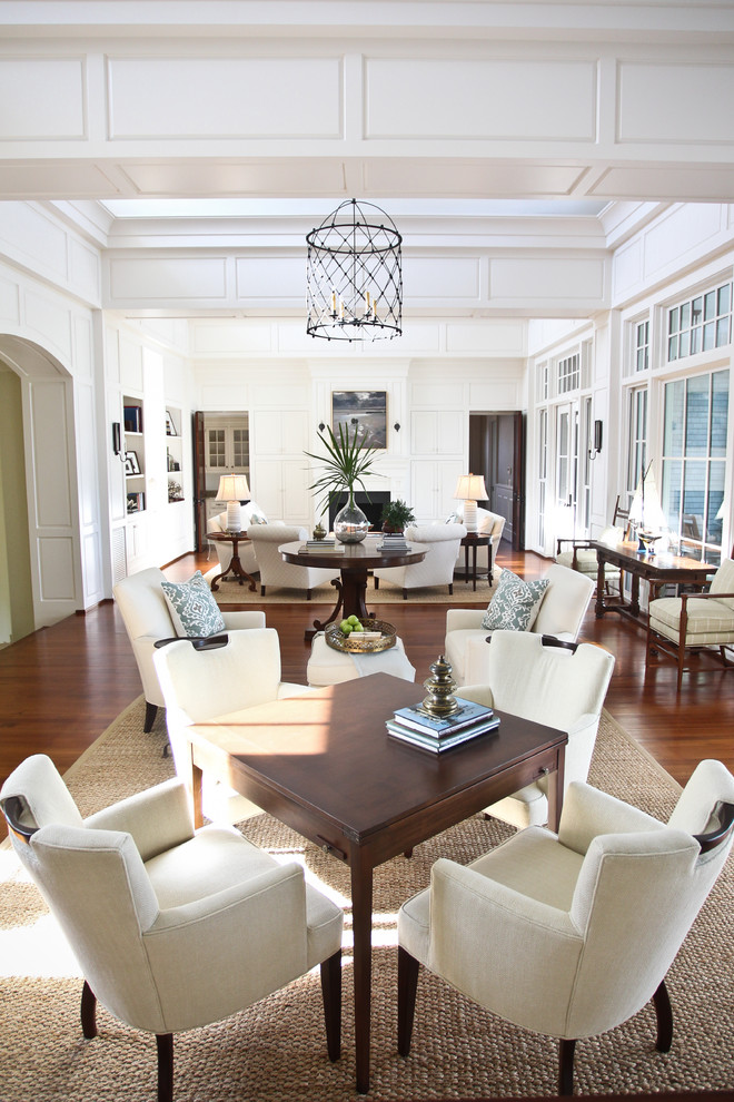 Inspiration for an eclectic living room remodel in Charleston
