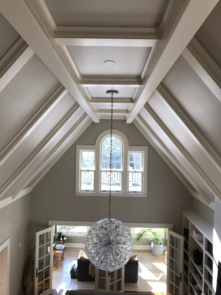 Contemporary Home in Chicago's North Shore Contemporary Living Room