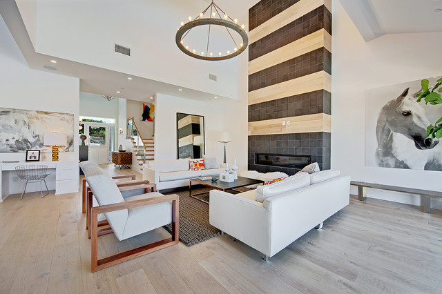 Contemporary Living Room - Contemporary - Living Room - Orange County ...